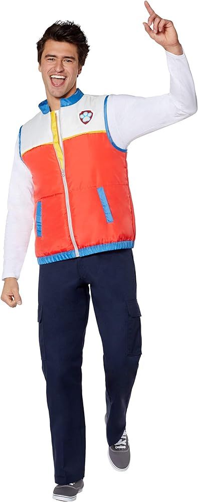 Spirit Halloween Paw Patrol Adult Ryder Vest Costume | Officially Licensed | TV and Movie Costume... | Amazon (US)