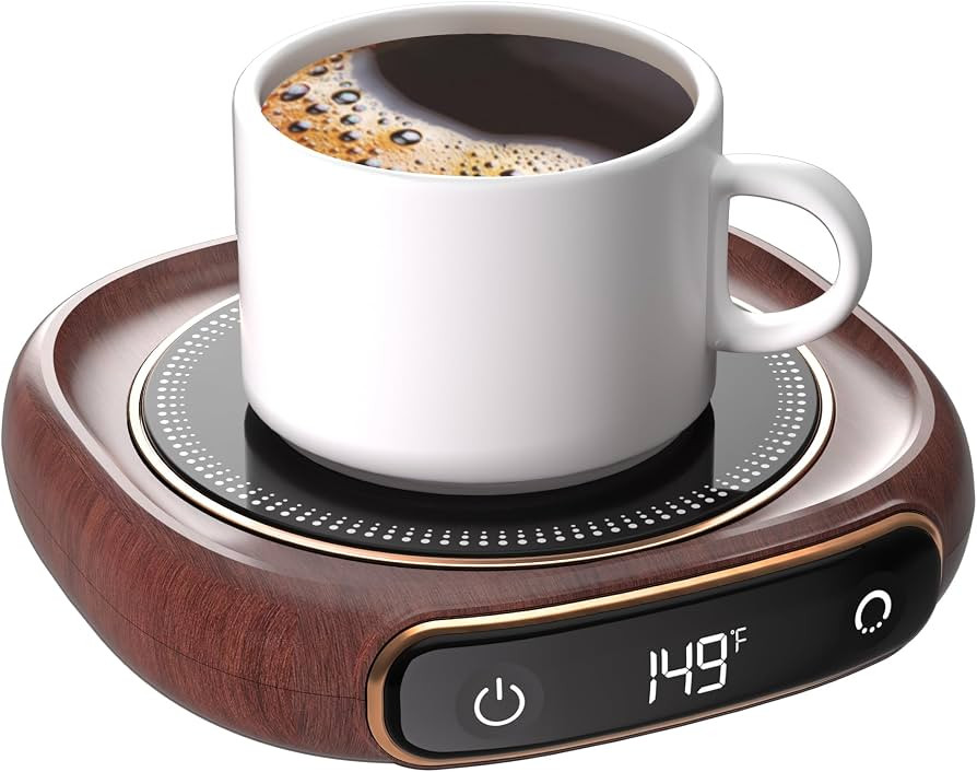 Coffee Mug Warmer, Cup Warmer for Desk with Auto Shut Off, 3 Temp Settings, Mug Warmer for Coffee... | Amazon (US)