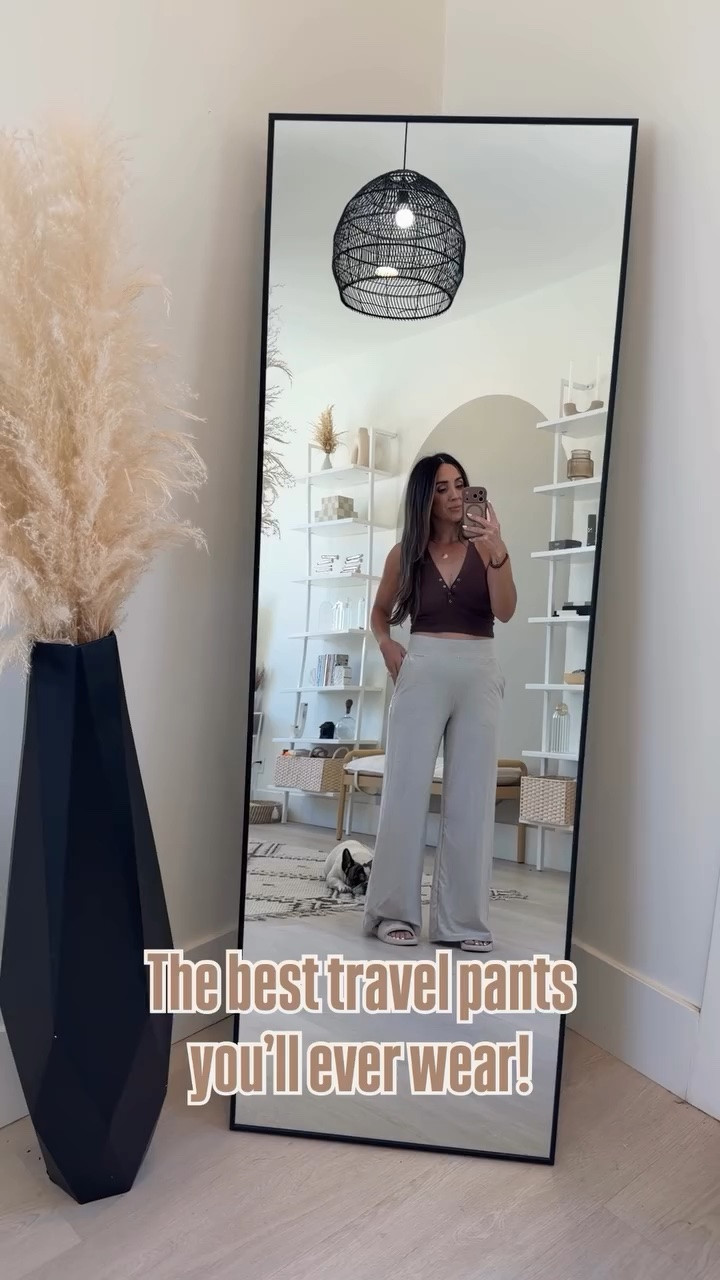 These ultra wide leg pants are the best Vuori dupe from my favorite Amazon athleisure brand! They come in several colors and they are on sale! Under $27! The tank is also from Ododos!

#LTKootd #LTKTravel #LTKSaleAlert