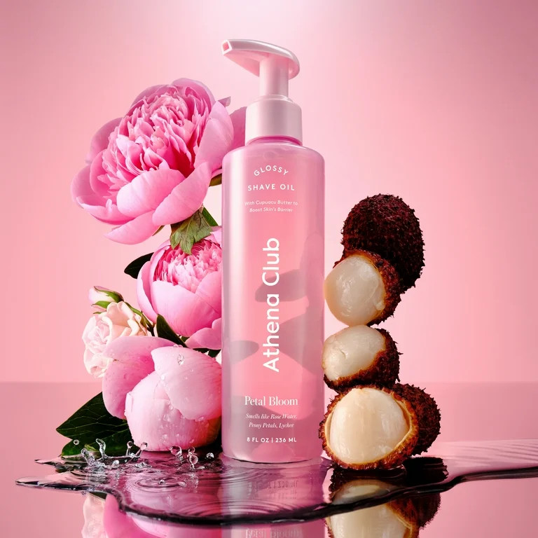 Athena Club Glossy Shave Oil - 8oz, Petal Bloom - Walmart.com | Walmart (US)