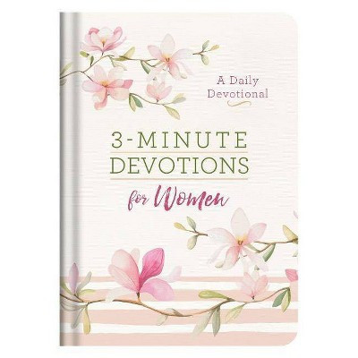 3-Minute Devotions for Women - by  Compiled by Barbour Staff (Hardcover) | Target