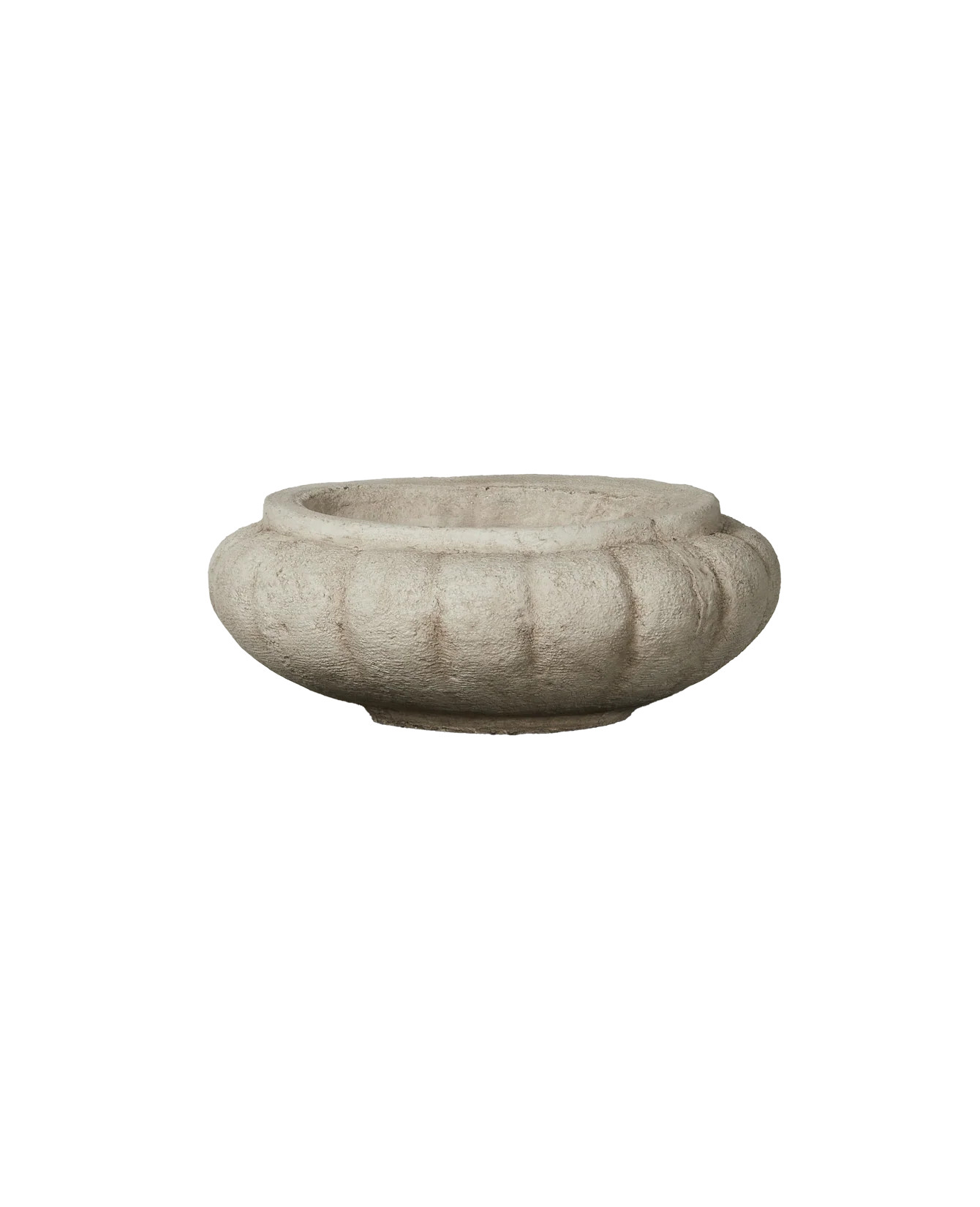 Cast Fluted Oval Planter | Olive Ateliers