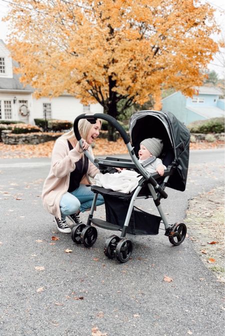 Jeep TurboGlyde reversible handle stroller at Walmart! European-style canopy with pop out UPF 50+ sun visor, reclining seat with three positions & adjustable footrest! Baby must haves! Under $150!

#LTKfamily #LTKkids #LTKbaby