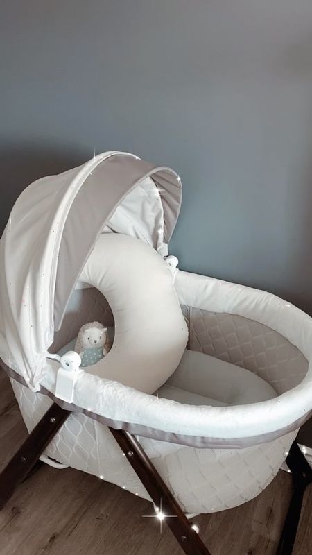 Baby bassinet is back in stock! | easy to fold and store away | rocking bassinet | nursery | newborn | baby shower | baby items #ltkgiftguide

#LTKfamily #LTKbump #LTKbaby