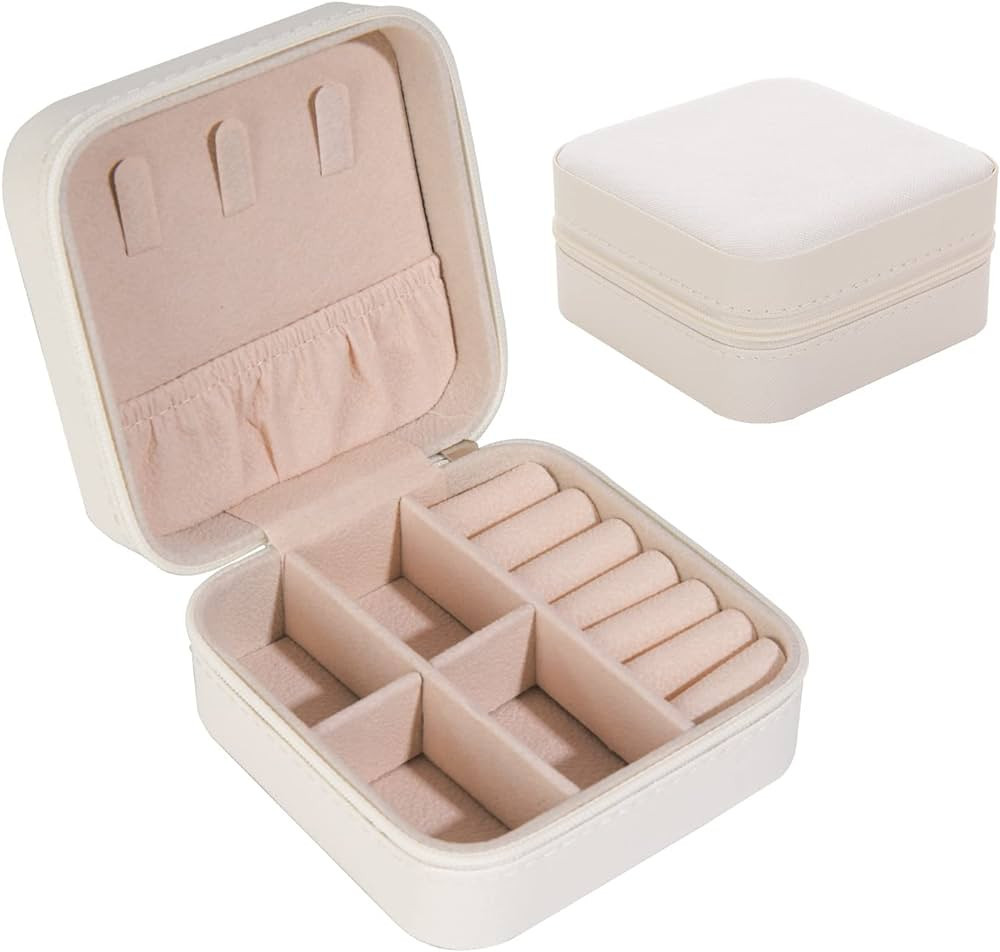 KElofoN Travel jewelry case (1, Full white) | Amazon (US)