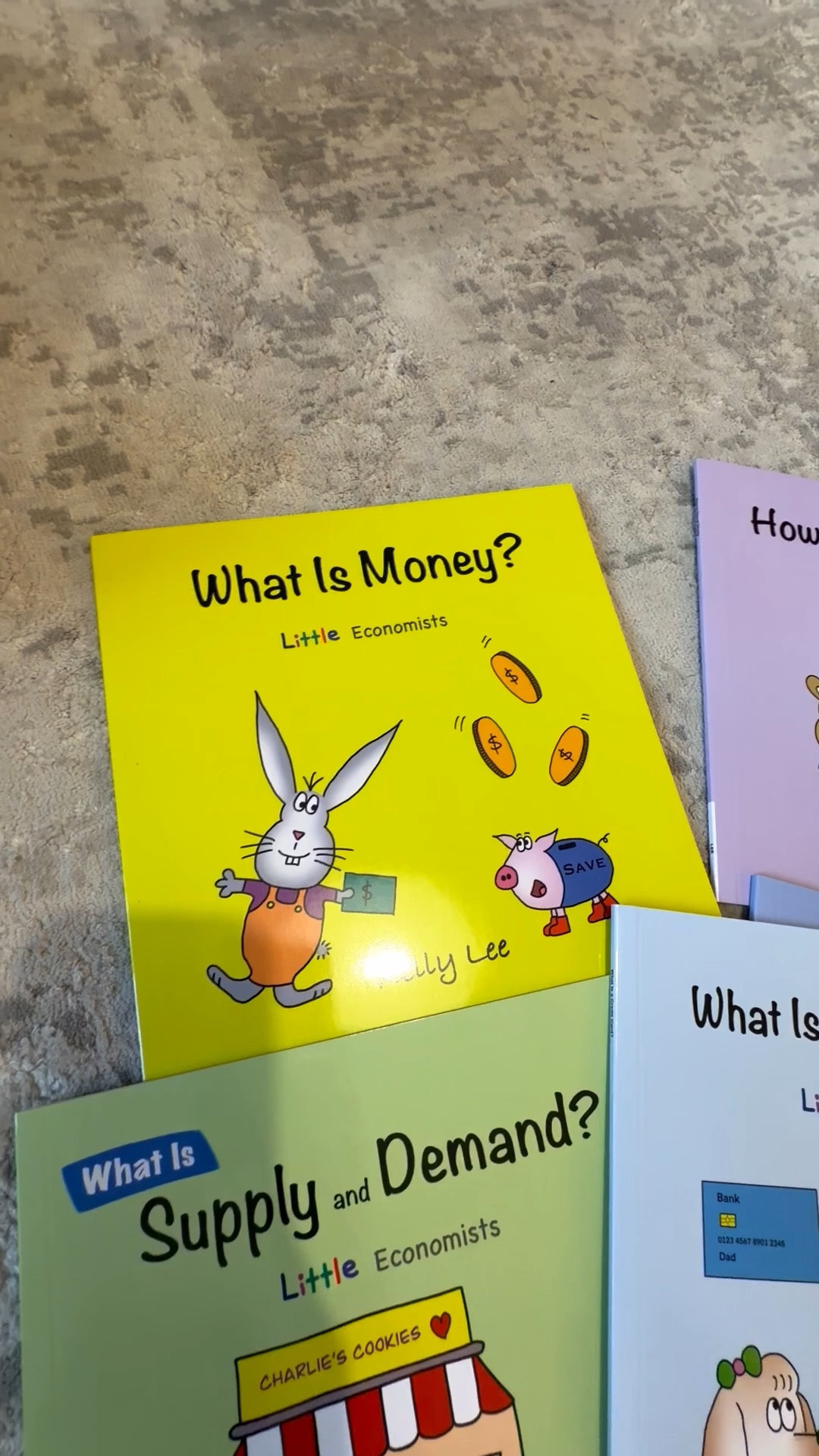 Never too early to teach kids about financial literacy. Found this set of books and they are super easy for kids to follow 

#LTKKids