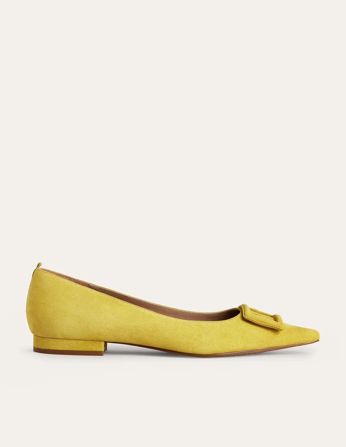 Trim Detail Point Ballet Flats | Boden (US)