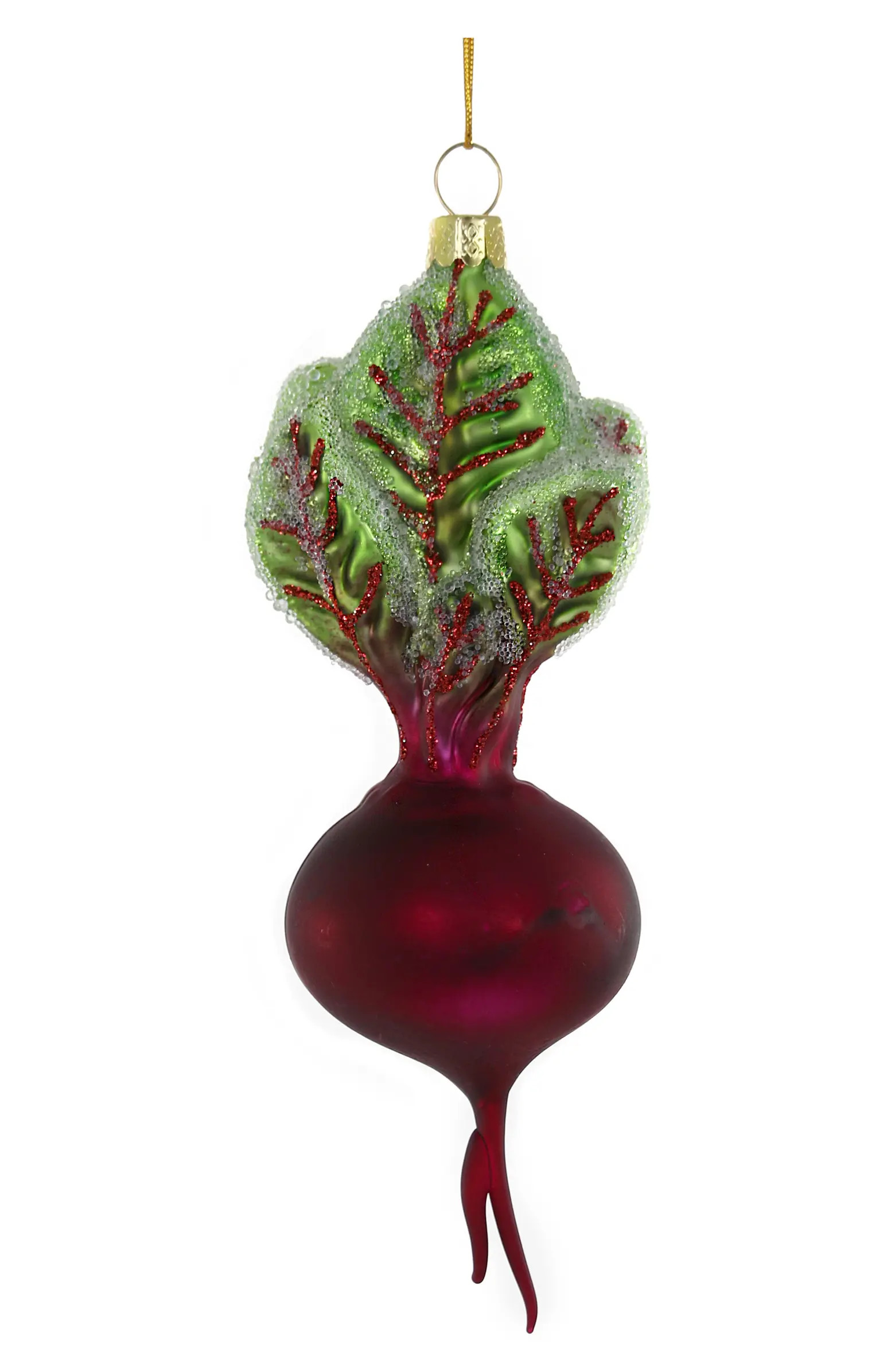 Cody Foster & Co. Heirloom Beet Glass Ornament | Nordstrom | Nordstrom