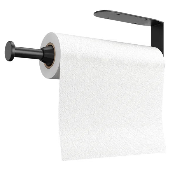 Wall Mounted Paper Towel Holder One Hand Operation | Wayfair North America