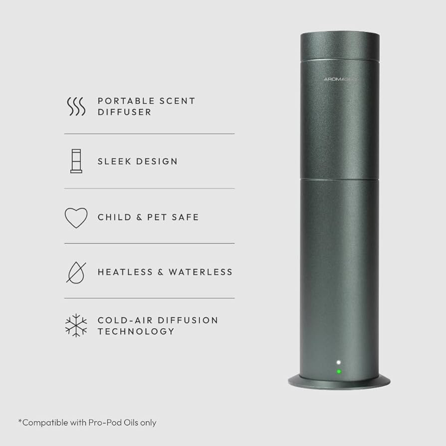 Aroma360-Mini Pro Scent Diffuser-Aroma Diffuser for Essential Oils-Cold-Air Diffusion-600sq.ft. C... | Amazon (US)
