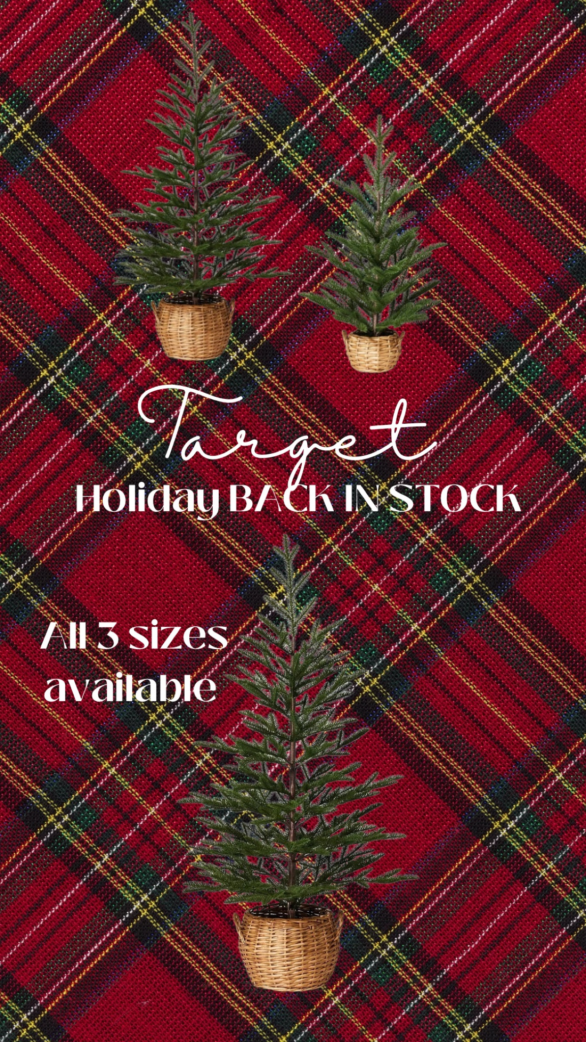 These gorgeous trees are back in stock! The sell out risk is high. 

#LTKSeasonal #LTKhome #LTKHoliday