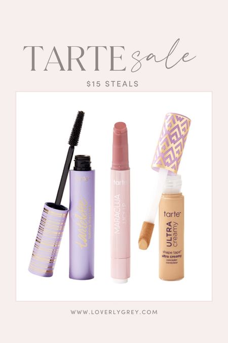 Tarte sale alert! Grab some of Loverly Grey’s favorite makeup products for under $20 👏

#LTKbeauty #LTKsalealert #LTKFind