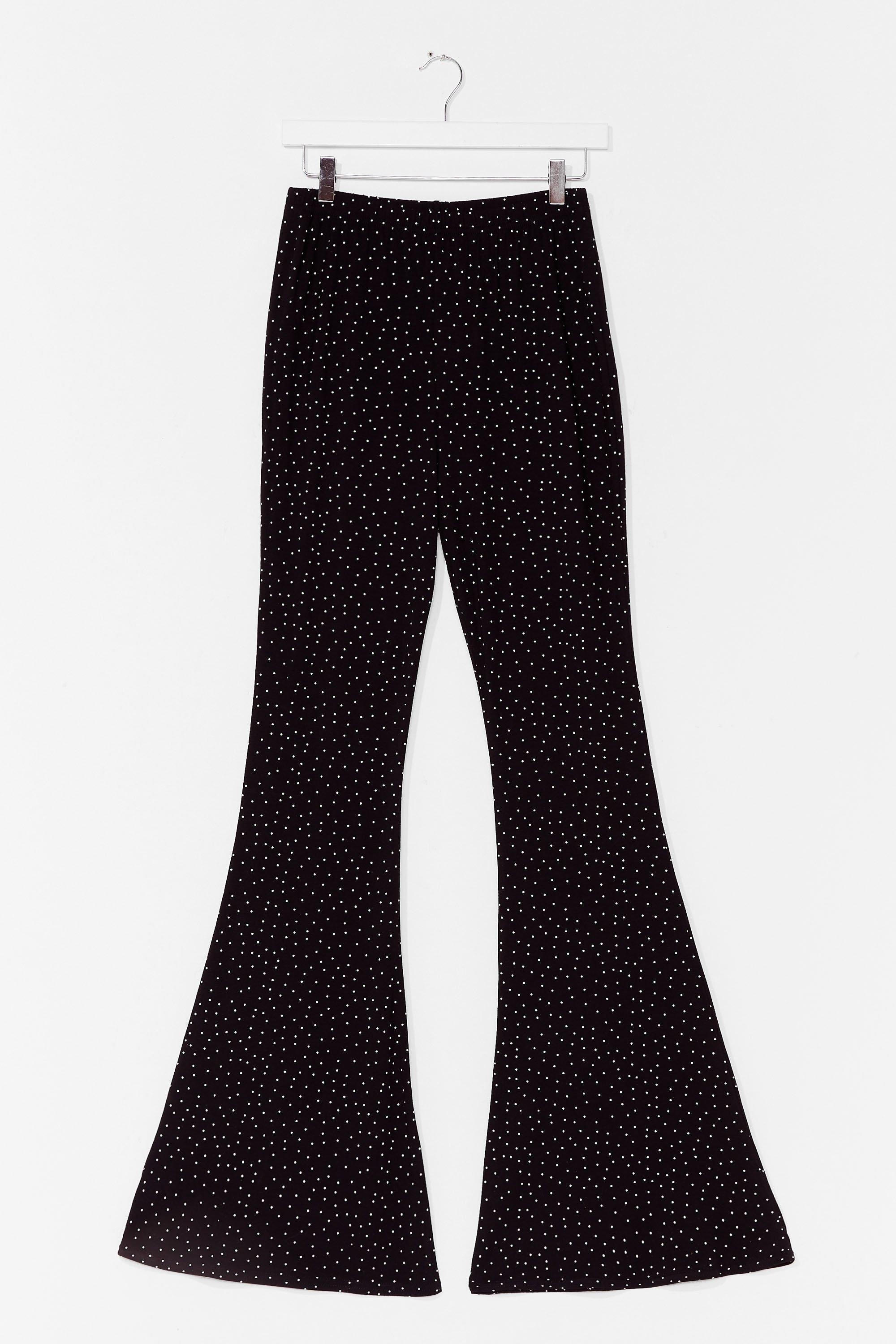 Flare You At Spotty High-Waisted Pants | NastyGal (US & CA)