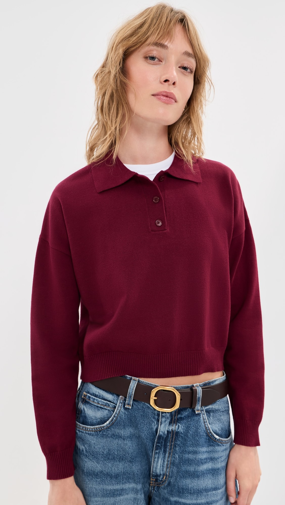 Zadie Cropped Polo | Shopbop