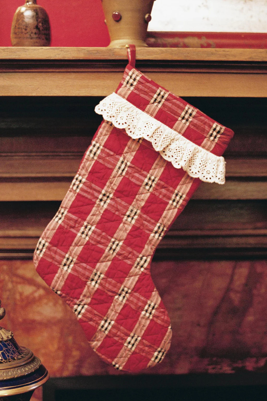 The Holiday Stocking | Holiday Plaid | Christy Dawn