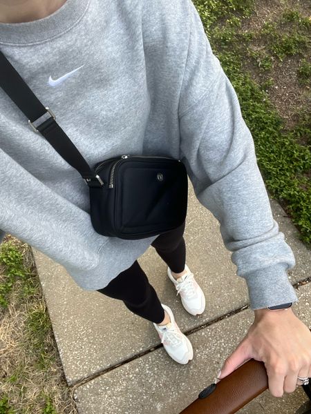 Wearing a small in sweatshirt 
Aligns tts
New balances tts & restocked!
Linked a few lululemon bags in stock


#LTKfit #LTKSeasonal