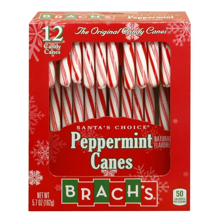 Brach's Peppermint Candy Canes, 5.7 Oz (12 Count) | Walmart (US)