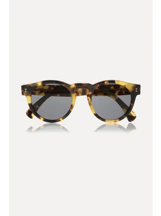 Leonard round-frame tortoiseshell sunglasses | NET-A-PORTER (UK & EU)