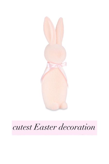 Pink Easter bunny from Walmart 


#LTKSeasonal #LTKhome #LTKFind