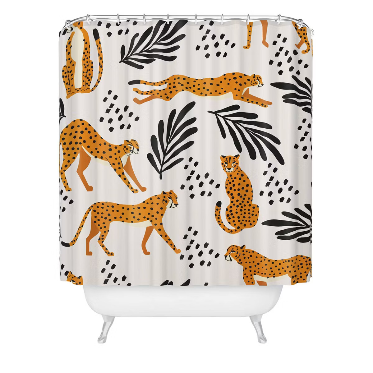Cheetah Shower Curtain Art by BlueLeLa - society6 | Target
