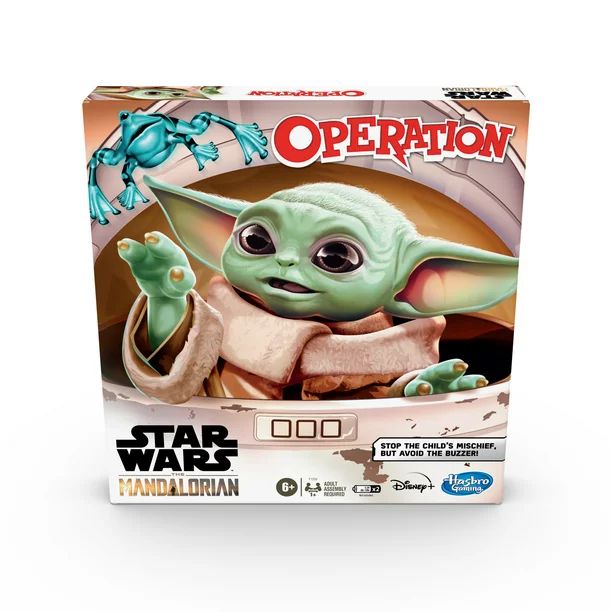 Operation Game: Star Wars The Mandalorian Edition Game, Ages 6 and Up, 1+ Players - Walmart.com | Walmart (US)