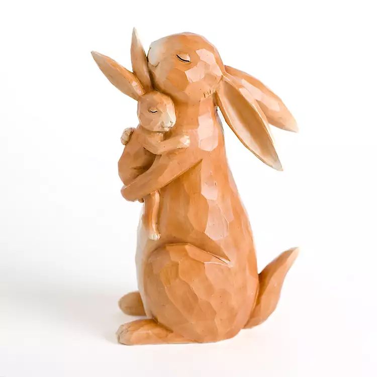 Easter Bunny with Baby Statue | Kirkland's Home