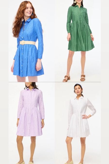 shirt dress / size DOWN ONE 

jcrew factory / Easter / spring dress 

#LTKtravel #LTKfindsunder100 #LTKfindsunder50