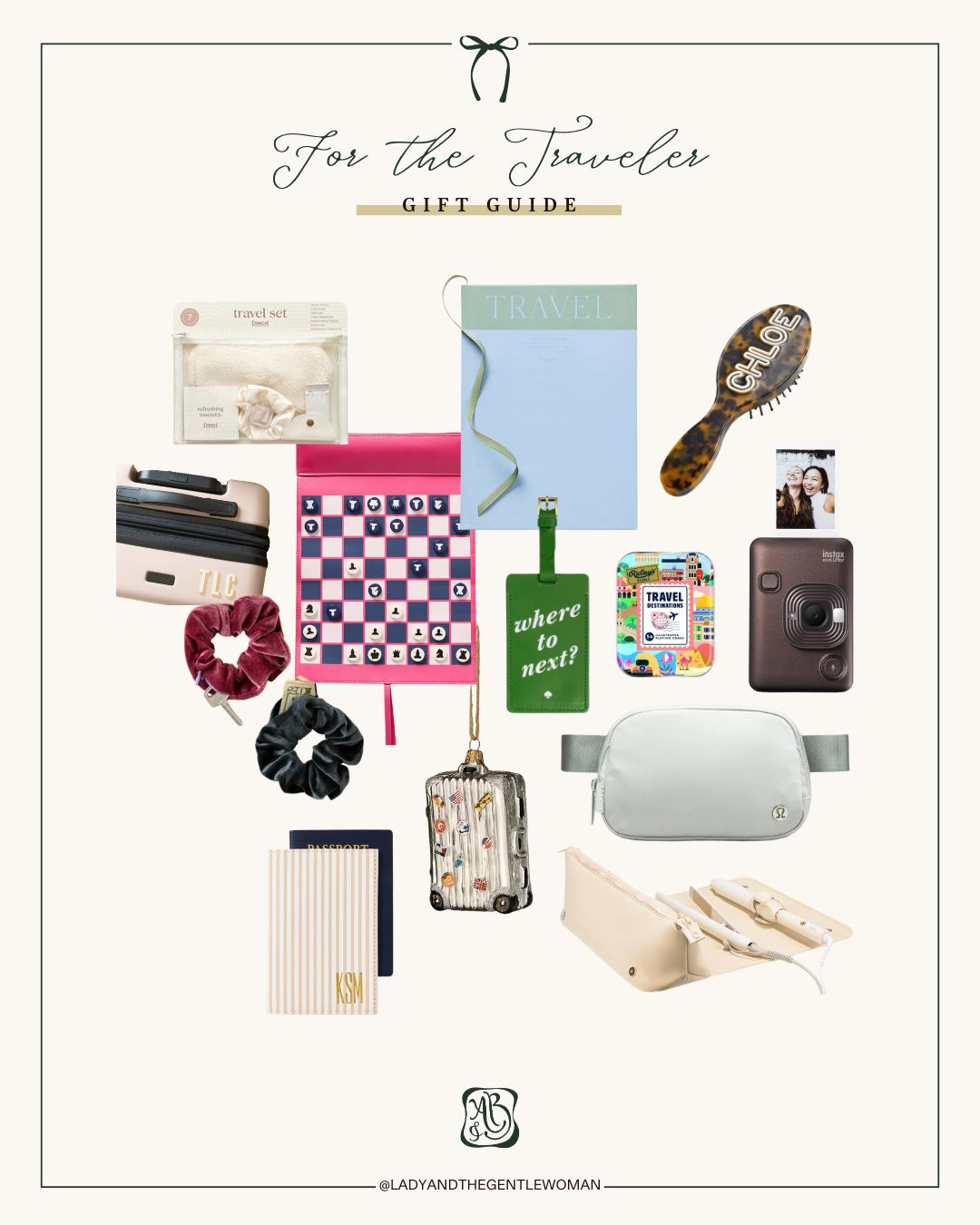 gift guide for travel lover // gift ideas for traveler // jet-setter gift edit 

 #LTKGiftGuide #LTKHoliday #LTKSeasonal