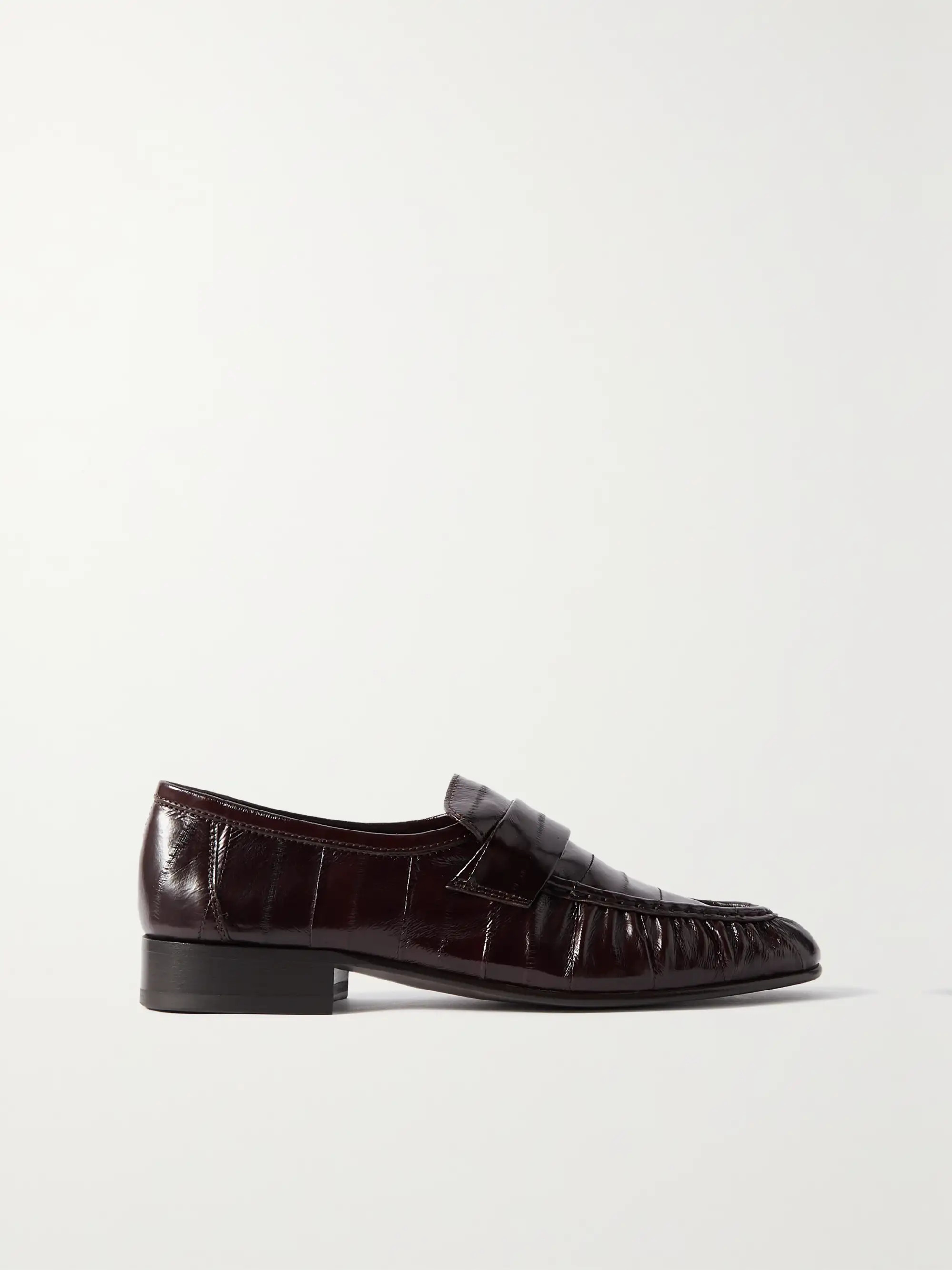 Eel loafers | NET-A-PORTER (UK & EU)