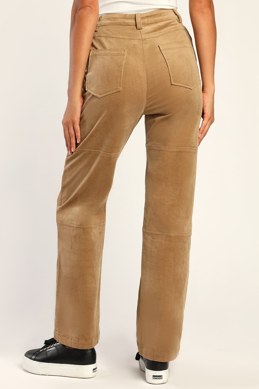 Working the 'Fit Light Brown Corduroy Straight Leg Pants | Lulus (US)