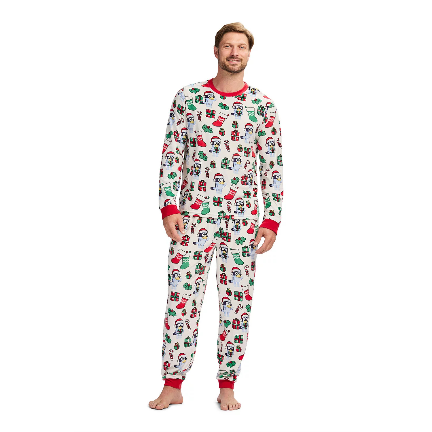 Bluey Family Sleep Men's 2-Piece Pajama Set | Sam's Club
