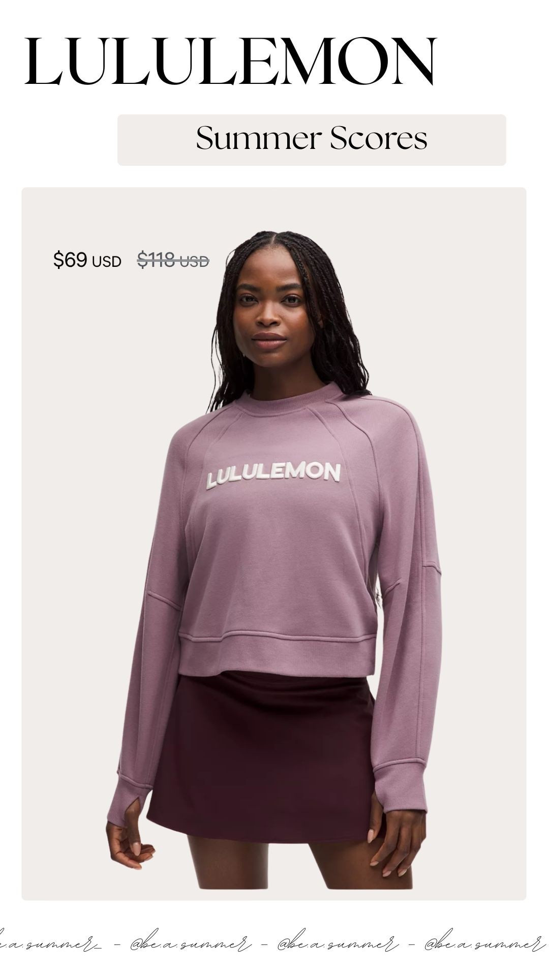 Lululemon summer scores!!


HOC/summer/be a summer

#LTKStyleTip #LTKActive #LTKSaleAlert