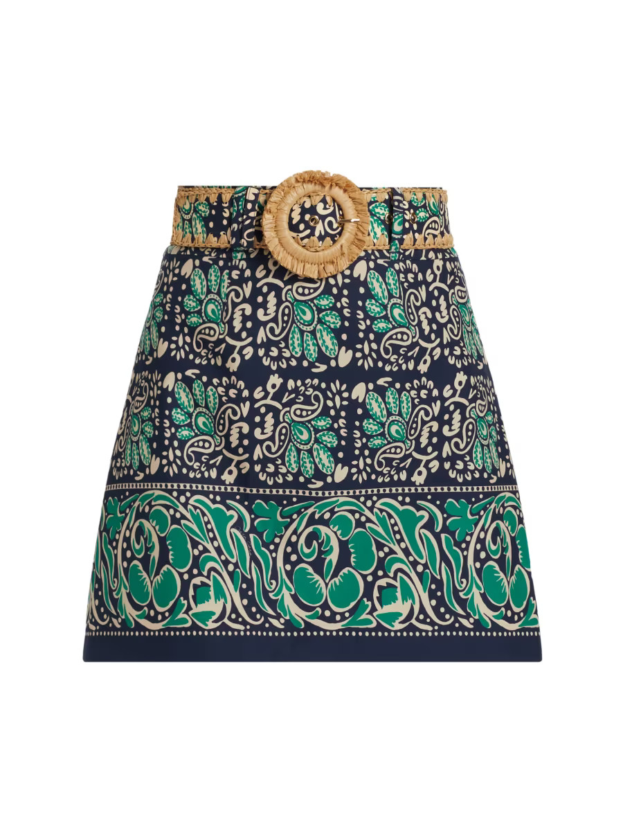 Blaze Cotton Miniskirt | Saks Fifth Avenue