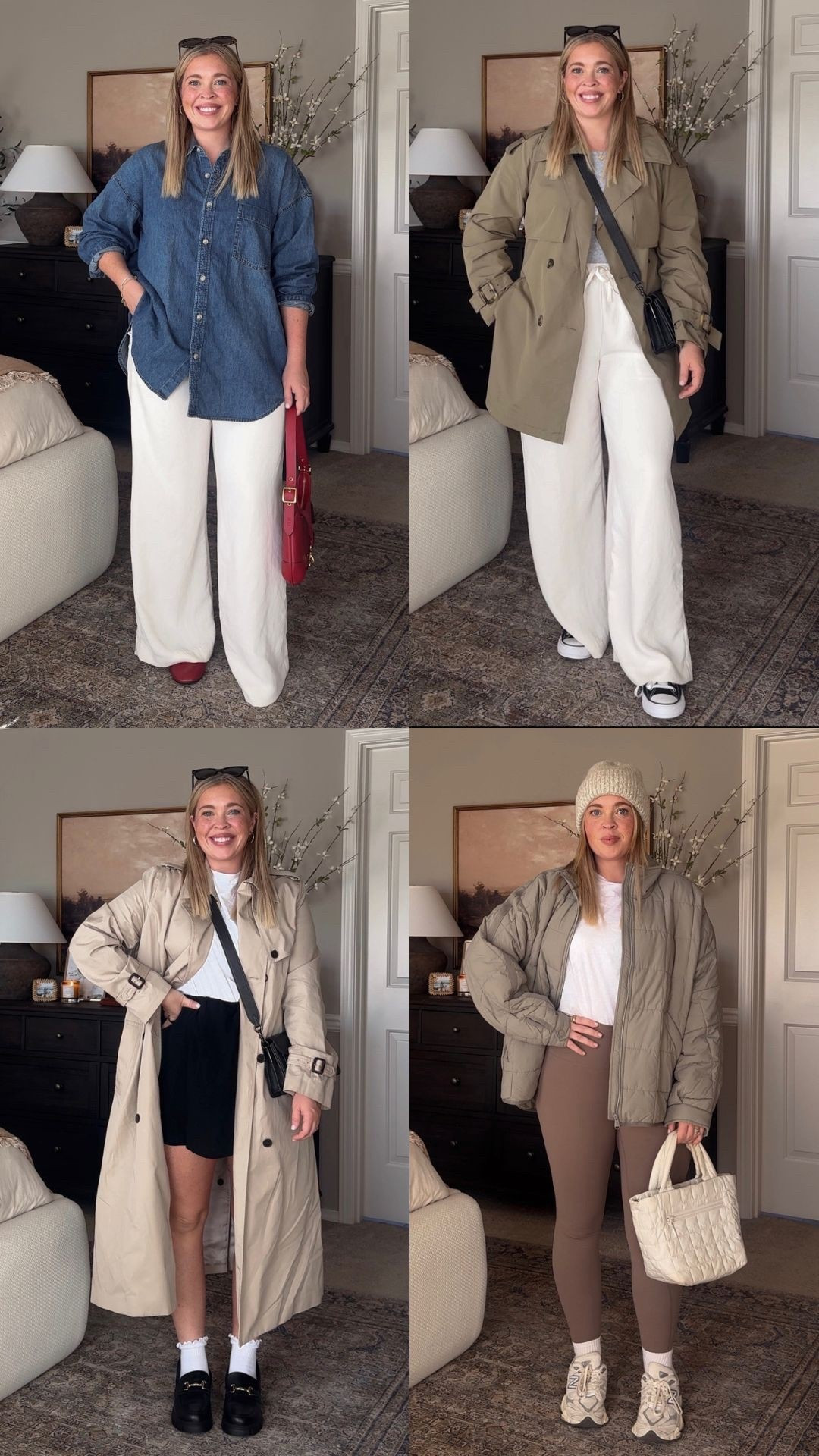 Four Fall Outfits I have been loving so far this season! 🍂🧥🧺🤎 size 10/12 | large |5’4"

#LTKFindsUnder100 #LTKMidsize #LTKStyleTip