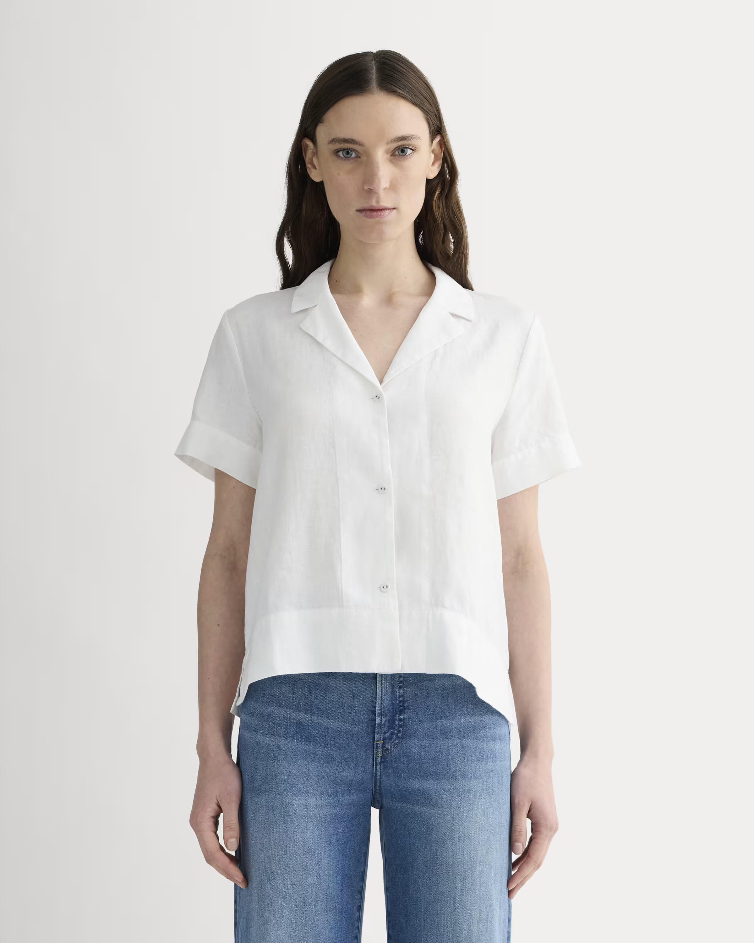 The Notch Shirt in Linen | Everlane