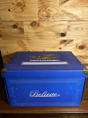 Hallmark Believe The Polar Express Train Keepsake Storage Box 2004 U84  | eBay | eBay US