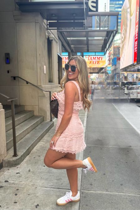 Summer outfit, New York City, travel outfit, revolve, pink dress

#LTKStyleTip #LTKSeasonal #LTKTravel