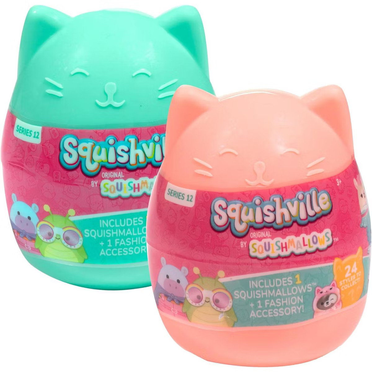 Squishmallows Squishville 2-Pack Capsules Series 12- Official Jazwares Plush- Mini Mystery Stuffe... | Target