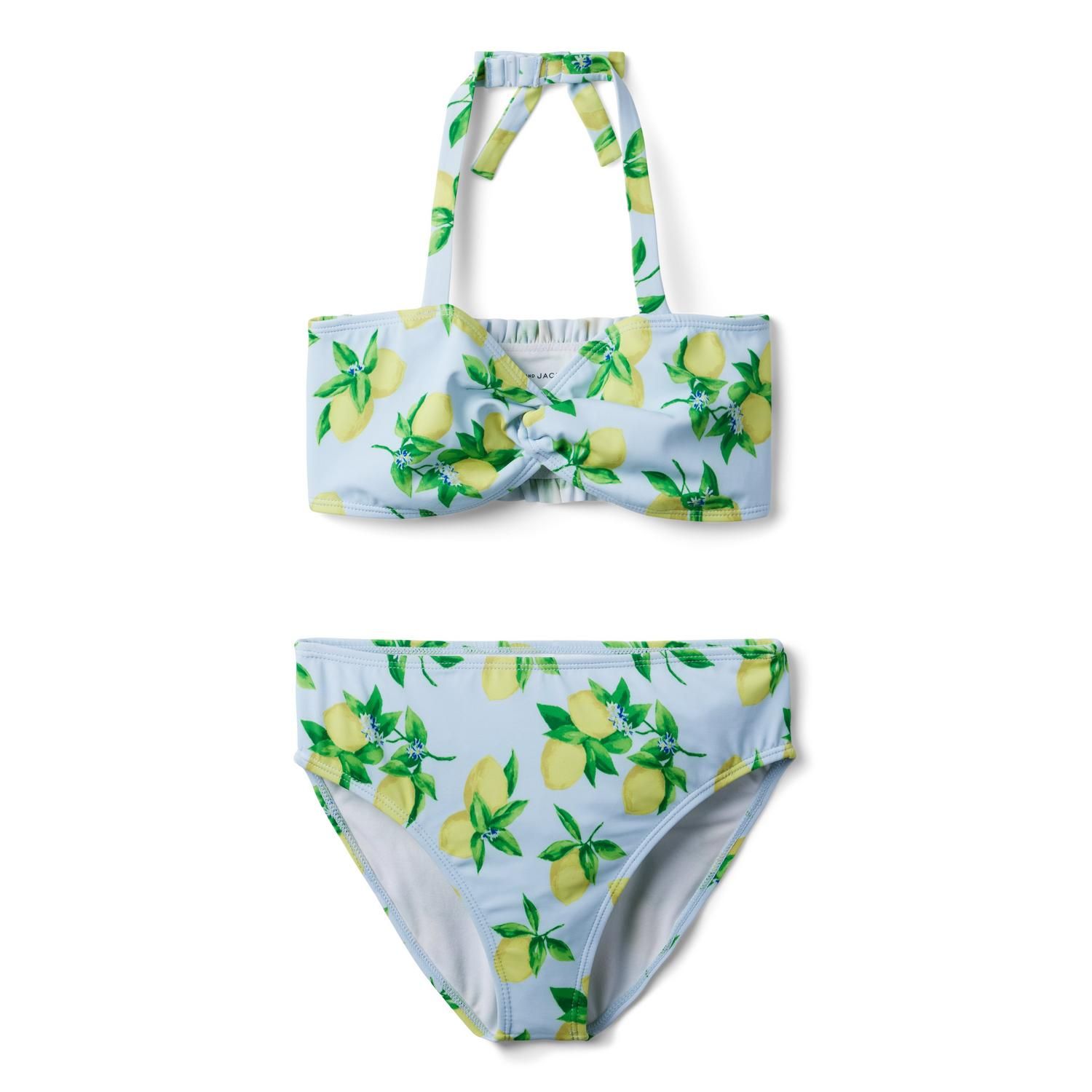 Recycled Lemon Halter 2-Piece Swimsuit | Janie and Jack