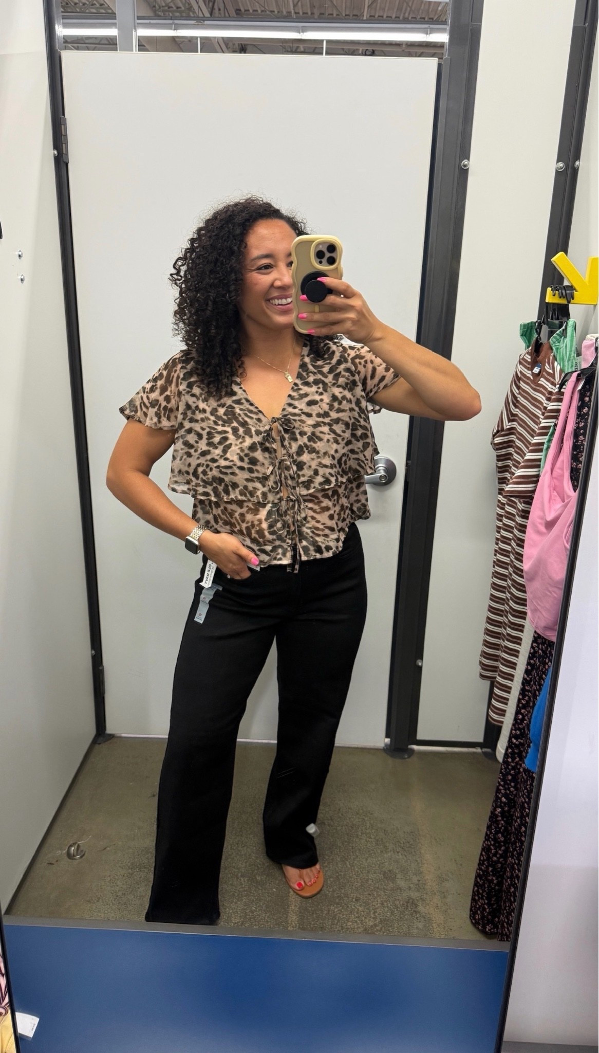 This leopard print top is an easy way to add a fun pattern to your everyday wardrobe! Paired with black pants, it's a look that works for the office, lunch with friends, or casual evenings out. Finish it with sandals or sneakers for an outfit you'll wear on repeat.

#LTKdayinmylife #LTKgrwm #LTKootd