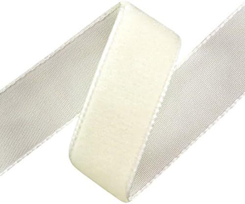 M&J Trimming Swiss Velvet Ribbon - 1 3/8" Wide Plush Single Face Woven Velvet Trim for Sewing Embell | Amazon (US)