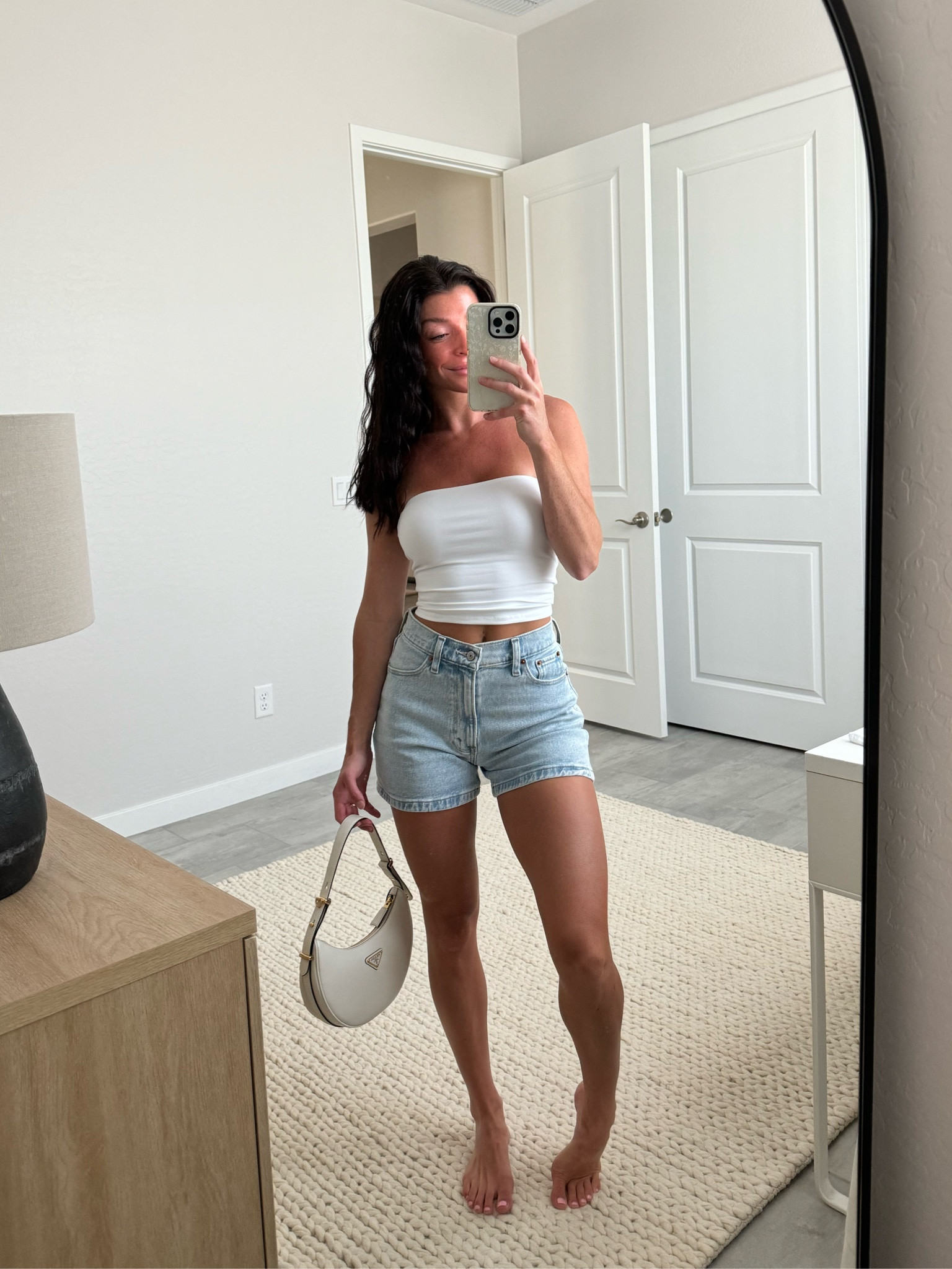 XS in top / 23 in shorts