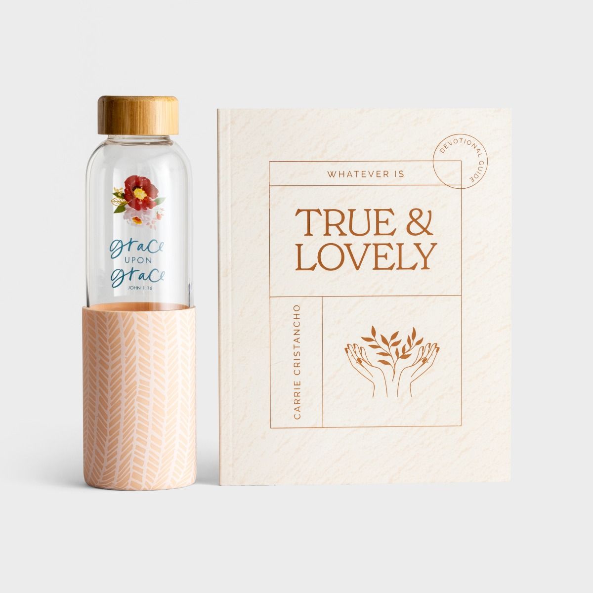 Grace Upon Grace Water Bottle & Devotional Gift Set | DaySpring | DaySpring