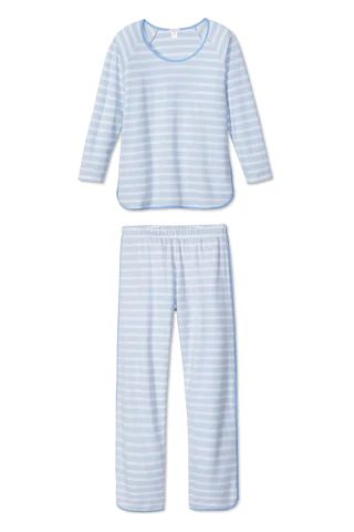 Pima Long-Long Set in Seaside | LAKE Pajamas