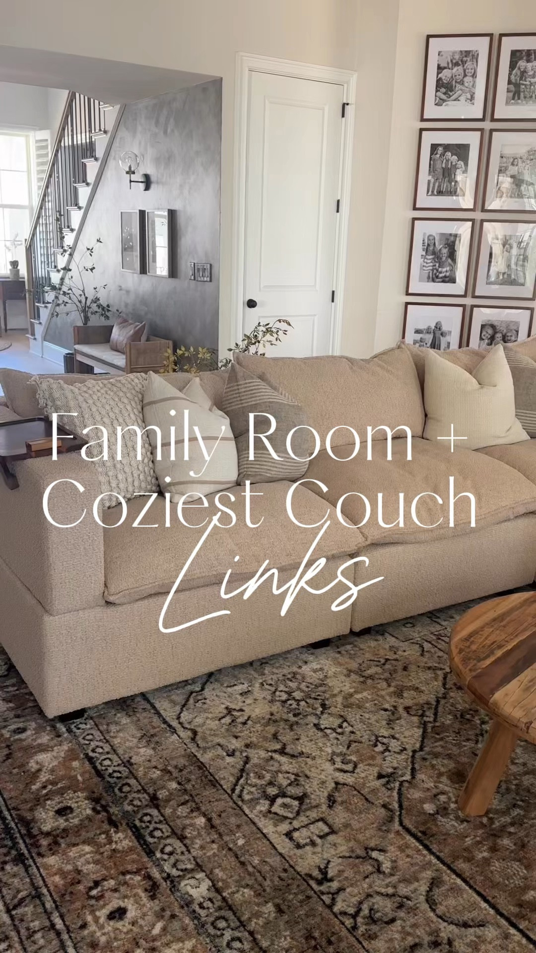 You asked, here it is! The coziest couch. Kid + pet friendly! Removable covers for washing! It’s like laying on a cloud!

#LTKHome