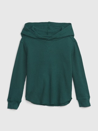 Toddler Waffle Hooded T-Shirt | Gap (US)