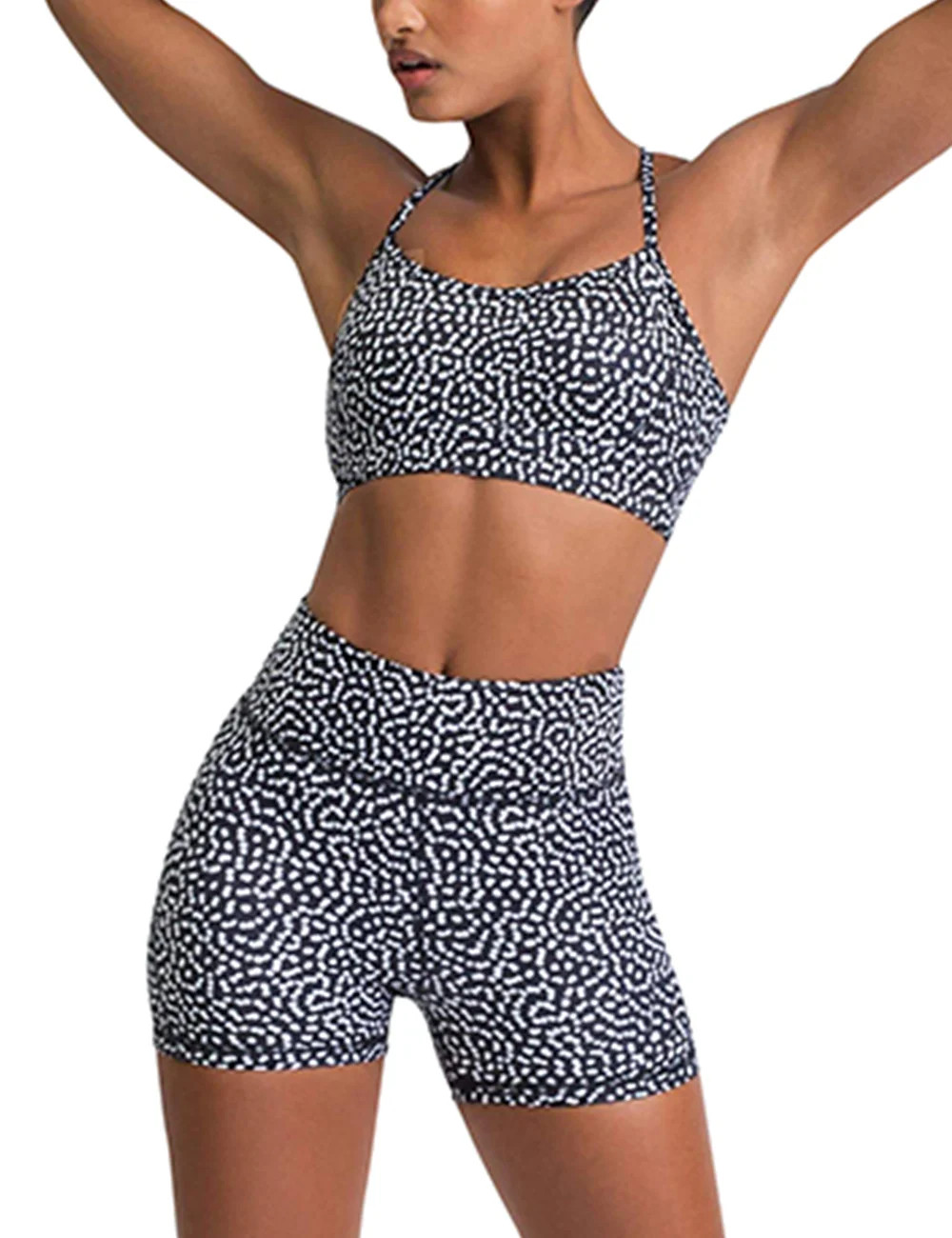 IBTOM CASTLE Women Workout Sets Yoga Outfits, Sports Bra and High Waist Leggings Gym Clothes Trac... | Walmart (US)