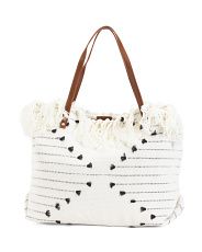 Cammie Oversized Patterned Tote | Marshalls