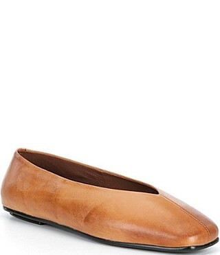 Jeffrey Campbell Fathom Leather Flats - 6.5 | Dillard's