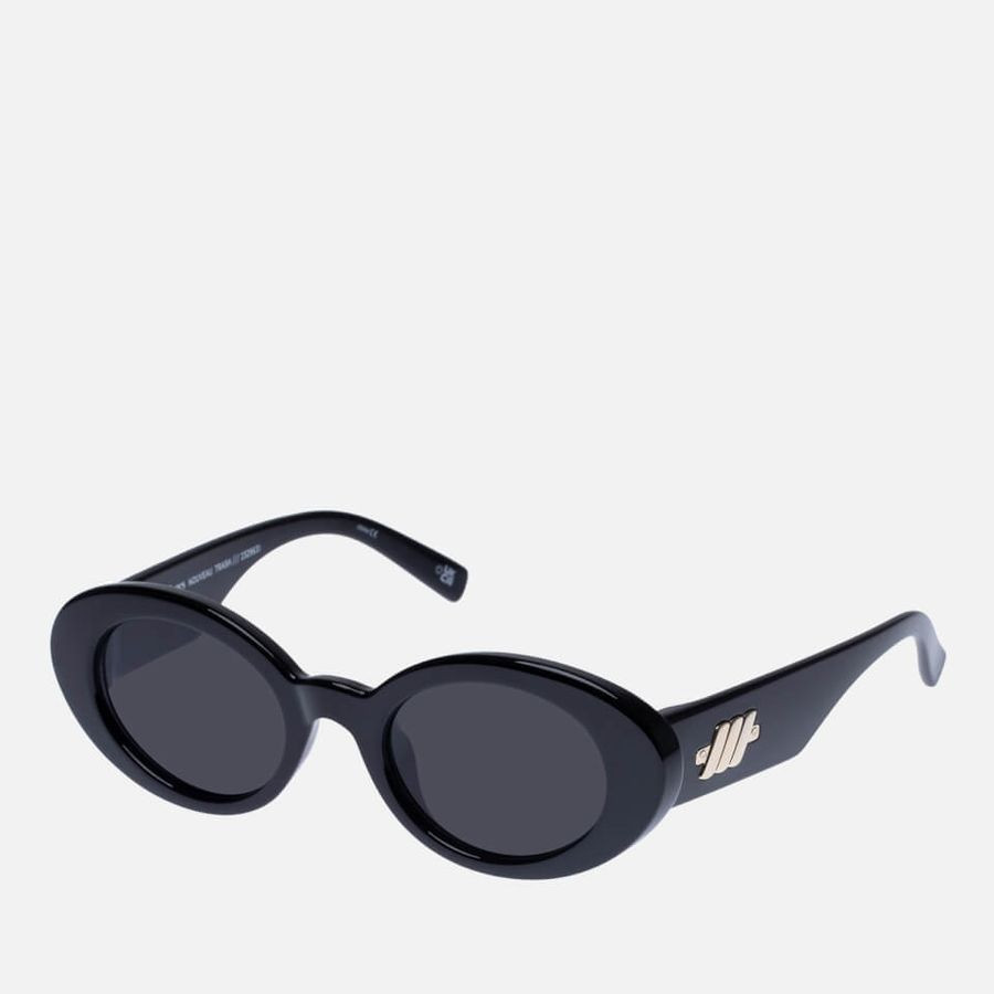 Le Specs Nouveau Trash Acetate Oval-Frame Sunglasses | Coggles (Global)